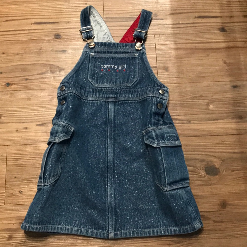 Kids overall skirt